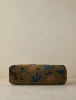 Royce Velvet Pillow -Lulu Andgeorgia Shop RoyceVelvetPillow Olive Bolster A0658535B