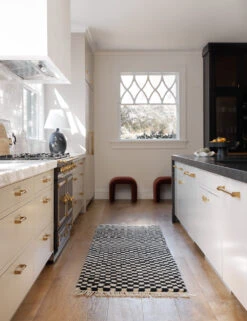 Checkerboard Rug By Sarah Sherman Samuel -Lulu Andgeorgia Shop Runners 2010 V1 SITECROP