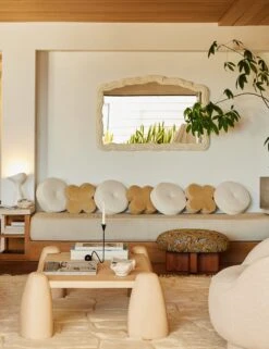 Velvet Clover Pillow By Sarah Sherman Samuel -Lulu Andgeorgia Shop SSSHOTEL Site Crops Lifestyle 9