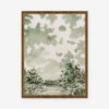 Sage Landscape Print By Laurel-Dawn Latshaw -Lulu Andgeorgia Shop SageLandscapeBRONZEupdatedframe