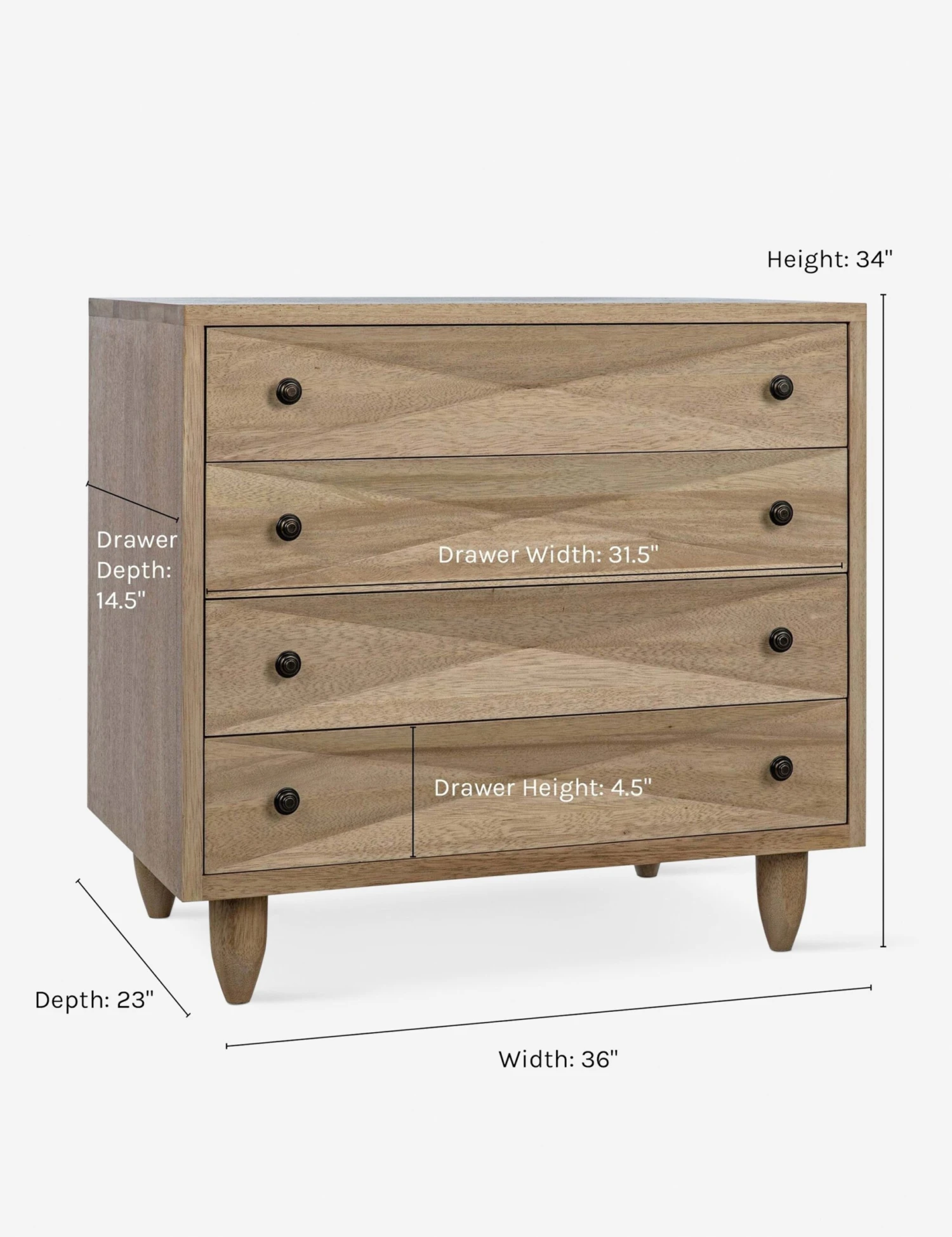 Sen 4-Drawer Dresser 9 Sen 4-Drawer Dresser - Image 9