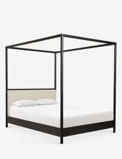Simonette Canopy Bed -Lulu Andgeorgia Shop SimonetteCanopyBedQueen Black A0656315 0347 Product