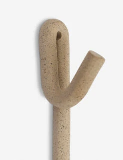 Leggy Long Wall Hook By SIN Ceramics -Lulu Andgeorgia Shop SinCeramicsLeggyLongWallHook Speckled 5202
