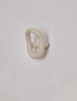 Olo Wall Hook By SIN Ceramics -Lulu Andgeorgia Shop SinCeramicsOloWallHook Speckled 1667 SITECROP