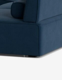 Solana Chaise Sectional Sofa By Eny Lee Parker -Lulu Andgeorgia Shop SolanaChaiseSectionalSofa BlueVelvet120 WithBolster L0469135 Detail 3