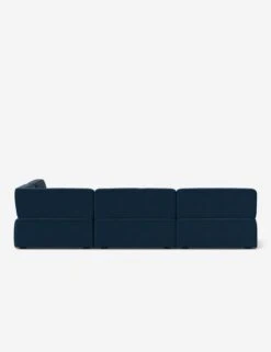 Solana Chaise Sectional Sofa By Eny Lee Parker -Lulu Andgeorgia Shop SolanaChaiseSectionalSofa BlueVelvet120 WithoutBolster L0469135 Back 4RAF