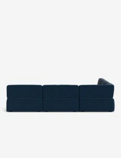 Solana Corner Sectional Sofa By Eny Lee Parker -Lulu Andgeorgia Shop SolanaCornerSectionalSofa BlueVelvet120 WithoutBolster L0469139 Back 3