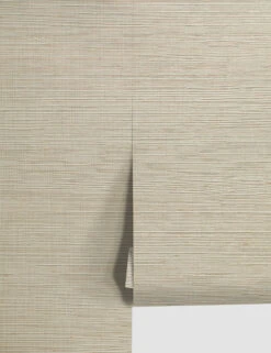 Abbott Grasscloth Wallpaper -Lulu Andgeorgia Shop SolidGrassclothGray