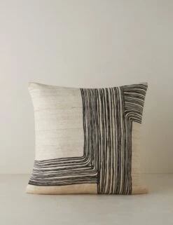 Striations Silk Pillow By Élan Byrd