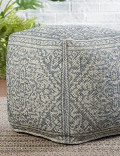 Ender Square Indoor / Outdoor Pouf -Lulu Andgeorgia Shop TDM01 1