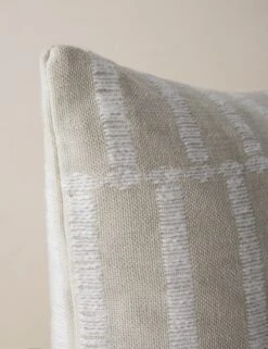 Thisbe Pillow -Lulu Andgeorgia Shop ThisbePillow IvoryandNatural Square A0658002 1226