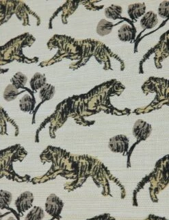 Tiger Grasscloth Wallpaper By Sarah Sherman Samuel -Lulu Andgeorgia Shop TigerGrassclothWallpaper Ivory A0655823 00003