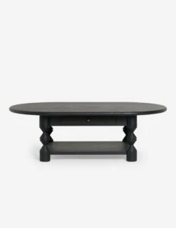 Topia Oval Coffee Table By Ginny Macdonald -Lulu Andgeorgia Shop TopiaOvalCoffeeTablebyGinnyMacdonald Black A0656510 591 Product