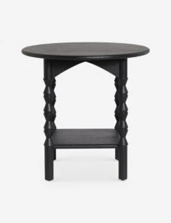 Topia Round Side Table By Ginny Macdonald -Lulu Andgeorgia Shop TopiaRoundSideTablebyGinnyMacdonald Black A0656511