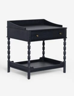 Topia Nightstand By Ginny Macdonald -Lulu Andgeorgia Shop TopiaSideTable Black17012