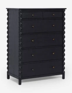 Topia 6-Drawer Dresser By Ginny Macdonald -Lulu Andgeorgia Shop TopiaTallDresser Black16787