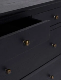 Topia 6-Drawer Dresser By Ginny Macdonald -Lulu Andgeorgia Shop TopiaTallDresser Black16798