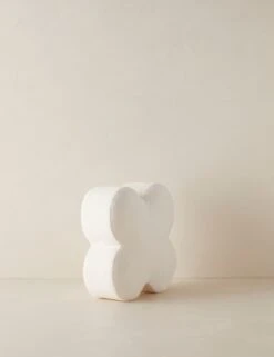 Velvet Clover Pillow By Sarah Sherman Samuel -Lulu Andgeorgia Shop VelvetCloverPillow IvorybySarahShermanSamuel Ivory A0656531 3806 Product