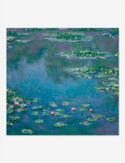 Water Lilies Print By Claude Monet -Lulu Andgeorgia Shop WaterLiliesUnframed