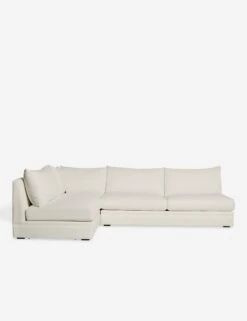 Winona Armless Sectional Sofa -Lulu Andgeorgia Shop WinonaArmless3PieceChaiseSectionalLAF KleinIvory 12857 SITECROP