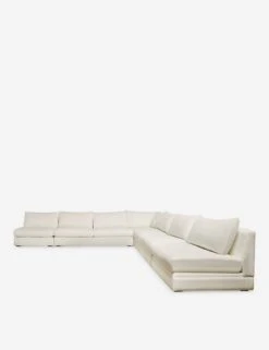Winona Armless Corner Sectional Sofa 36 Winona Armless Corner Sectional Sofa -Lulu Andgeorgia Shop WinonaArmless5PieceCornerSectional KleinIvory 12839 SITECROP