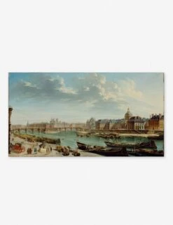 A View Of Paris With The Ile De La Cité Wall Art By Jean-Baptiste Raguenet -Lulu Andgeorgia Shop a view of paris unframed print