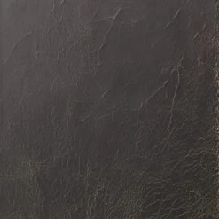 Afia Leather Sofa, Distressed Black -Lulu Andgeorgia Shop afia sofa destroyed black 4