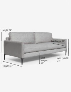 Allisen Sofa -Lulu Andgeorgia Shop allisen leather sofa light grey 7 2 211 1 1