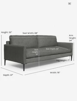 Allisen Sofa -Lulu Andgeorgia Shop allisen sofa charcoal 76