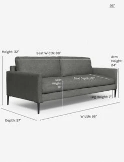 Allisen Sofa -Lulu Andgeorgia Shop allisen sofa charcoal 96