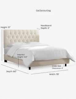 Amarise Bed 37 Amarise Bed -Lulu Andgeorgia Shop amarise bed talc california king