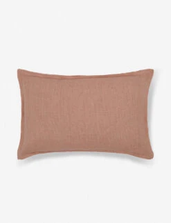Arlo Linen Pillow -Lulu Andgeorgia Shop arlo lumbar pillow terracotta 1977 16b0635a f5cc 4ca4 b2f1 874e2c9b0555