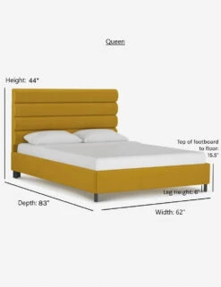 Bailee Platform Bed -Lulu Andgeorgia Shop bailee q citronella 68ae5b70 2902 43de ae5a d782c90f1bbd