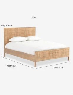 Hannah Platform Bed -Lulu Andgeorgia Shop bellamy bed natural 10 king 1f844131 2b0f 4fd5 8f72 f91c69188e68