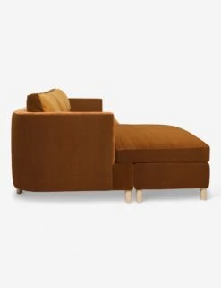 Belmont Sectional Sofa By Ginny Macdonald -Lulu Andgeorgia Shop belmont sectional velvet cognac 5 laf 67941a37 b8af 4c02 9ae0 73e34ebcdb31