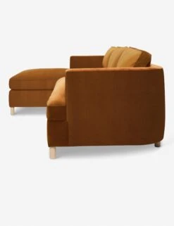 Belmont Sectional Sofa By Ginny Macdonald -Lulu Andgeorgia Shop belmont sectional velvet cognac 6 laf 0ee9df8b 7eda 409a 933c 01c753ec5d52