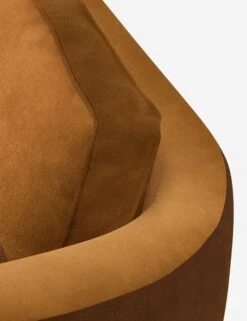 Belmont Sectional Sofa By Ginny Macdonald -Lulu Andgeorgia Shop belmont sectional velvet cognac 8 rtf dde9edb1 df68 4cc0 bda4 d6a23d101ba9