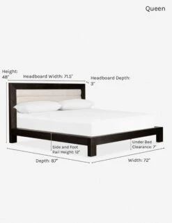 Carlin Platform Bed -Lulu Andgeorgia Shop carlin carlin queen dims