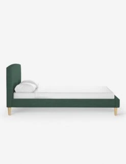 Chase Platform Bed -Lulu Andgeorgia Shop chase curved platform bed conifer green 4 1 ae3ef735 a274 4e64 ad1f d4d932db0a51