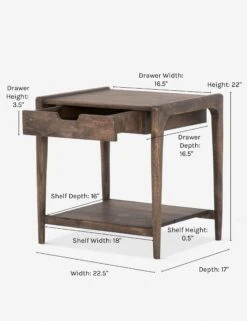 Chaya Nightstand -Lulu Andgeorgia Shop chaya nightstand