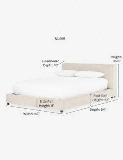 Clario Bed -Lulu Andgeorgia Shop clario bed queen