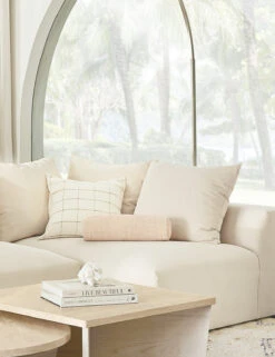 Claudette Bolster Pillow 11 Claudette Bolster Pillow -Lulu Andgeorgia Shop claudette bolster pillow blush 0972 final site crop