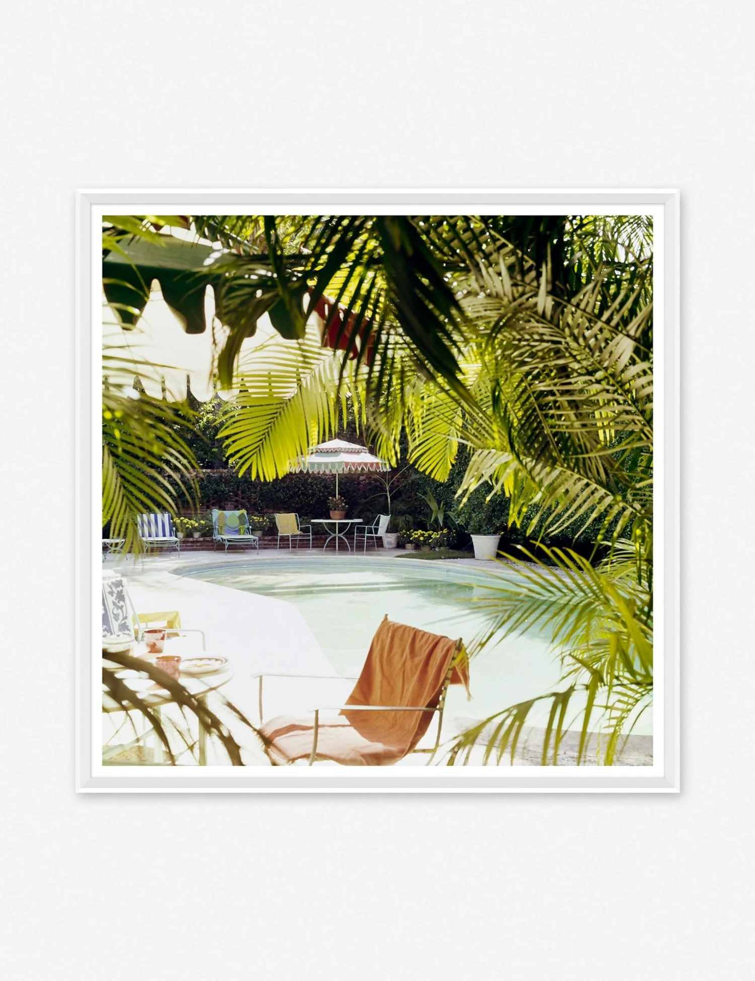 Swimming Pool At Lilly Pulitzer's Photography Print 1 Swimming Pool At Lilly Pulitzer's Photography Print