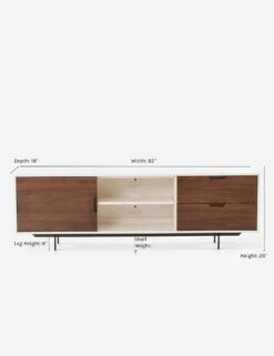 Cordelle Media Console -Lulu Andgeorgia Shop cordelle media console grayback 1
