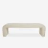 Tate Bench 4 Tate Bench -Lulu Andgeorgia Shop curved bench ivory poodle 2319