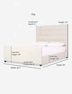 Delicia Platform Bed -Lulu Andgeorgia Shop delicia platform bed king 1