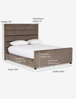 Delicia Platform Bed -Lulu Andgeorgia Shop delicia platform bed sage velvet