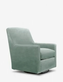 Ellia Glider Chair -Lulu Andgeorgia Shop ellia velvet glider light blue 2 1564991625 1 1
