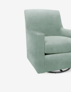 Ellia Glider Chair -Lulu Andgeorgia Shop ellia velvet glider light blue 3 1
