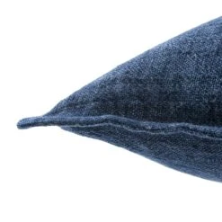 Emalita Linen Pillow -Lulu Andgeorgia Shop emalita pillow indigo 2